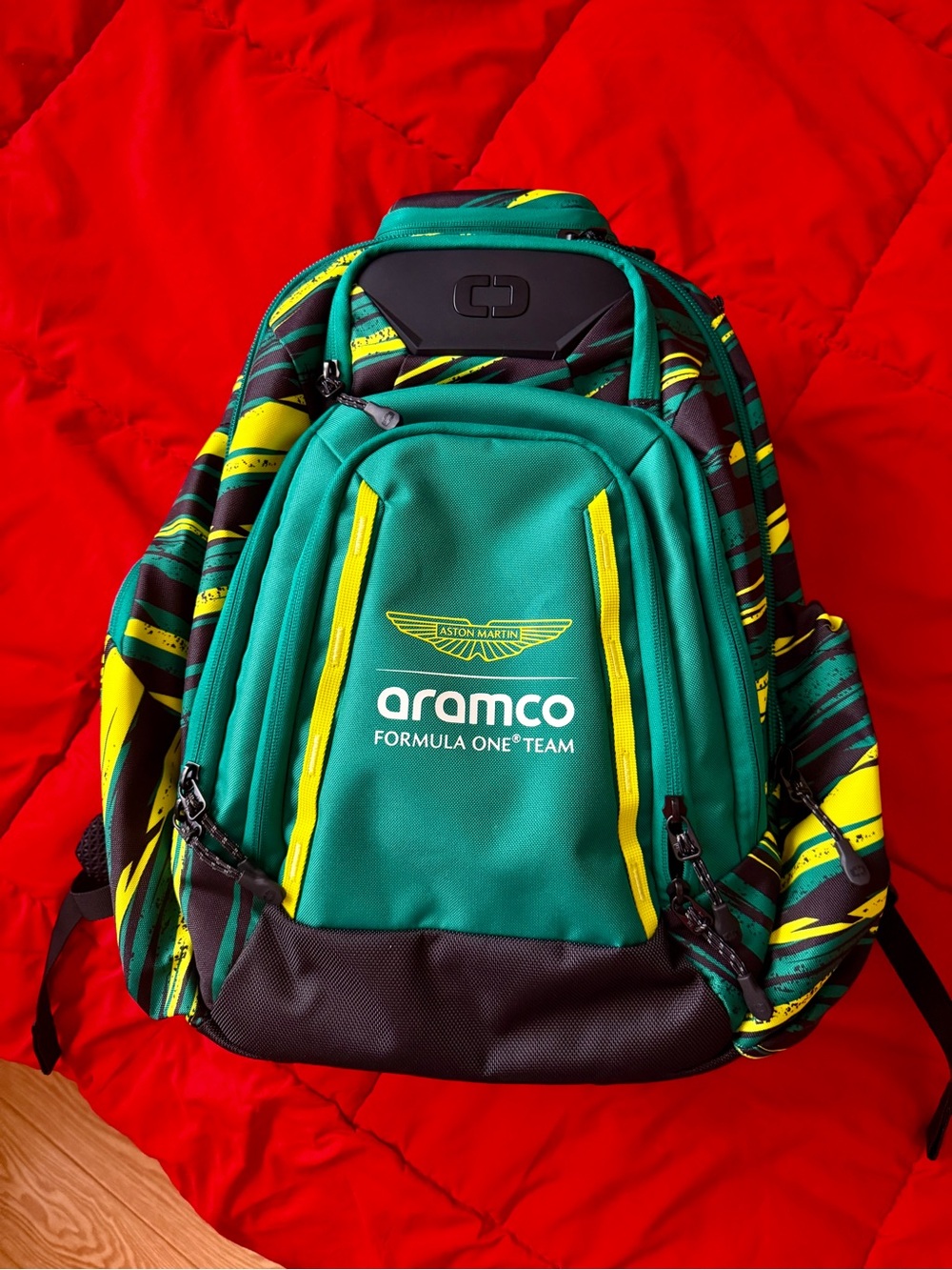 Aramco Aston Martin Green Men's Backpack